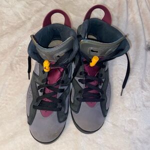 Jordan Kids Sneakers - Gray and Purple